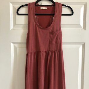 L.A. Hearts Rustic Red Babydoll Dress- S